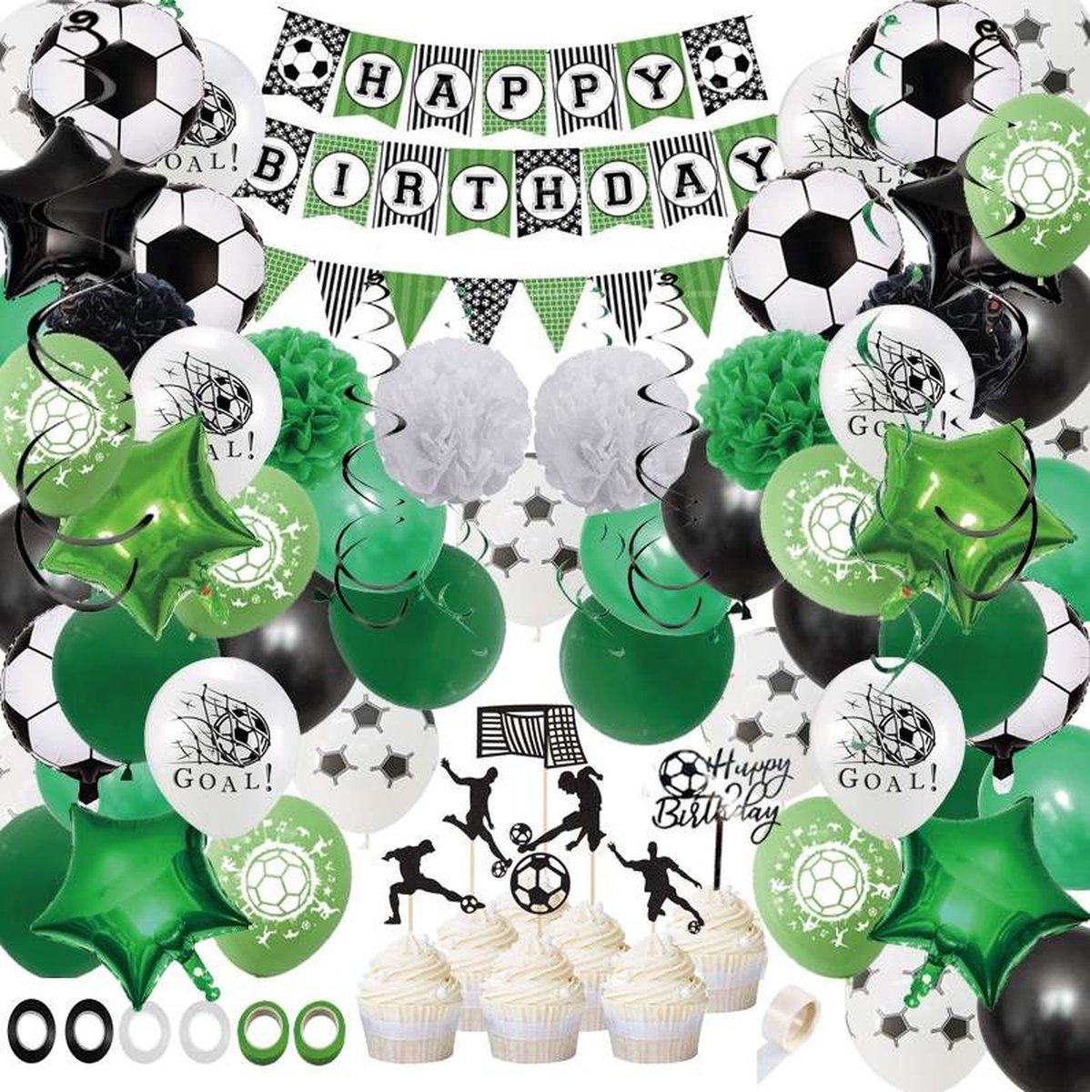 Voetbal Verjaardag Feestset