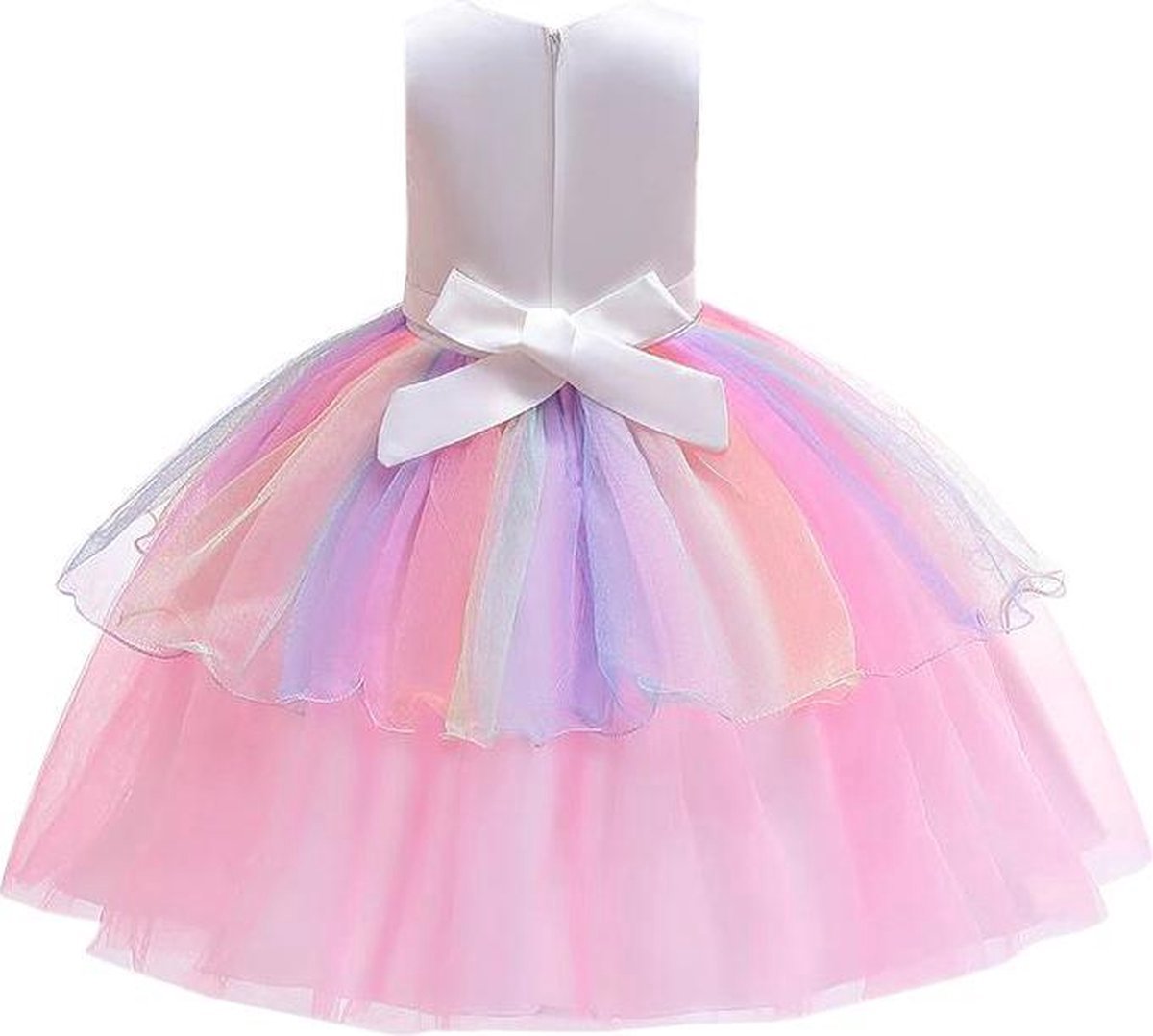 Unicorn Verkleedjurk met eenhoorn haarband