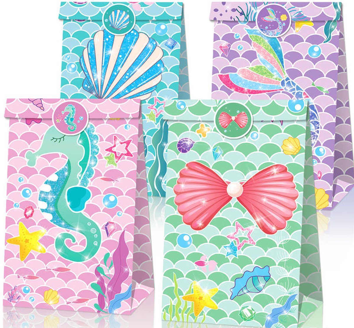 Uitdeel zakjes Mermaid