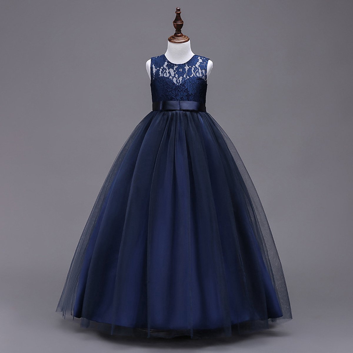 Communie jurk Meisje Blauw