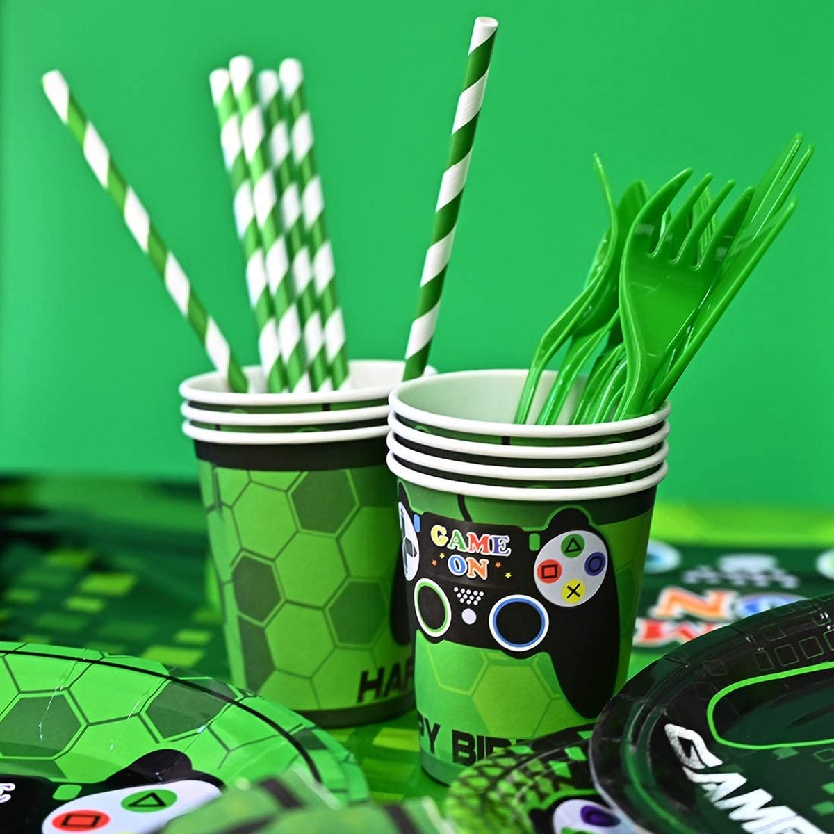 Gaming Verjaardag Feestset