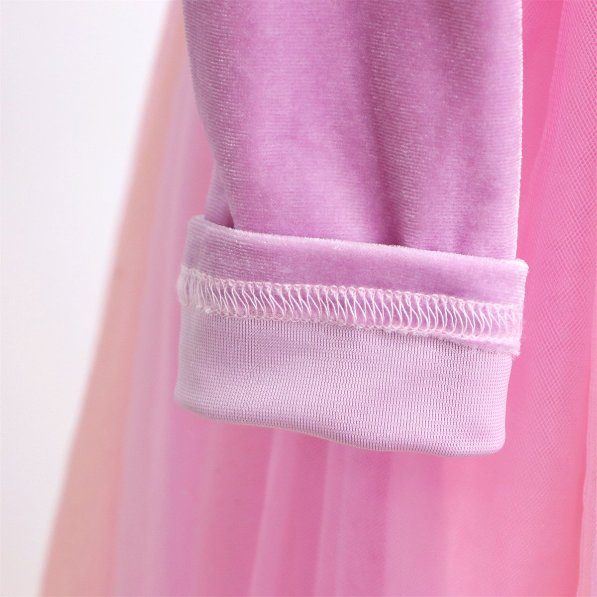 Luxe Roze Rapunzel Winter Prinsessenjurk