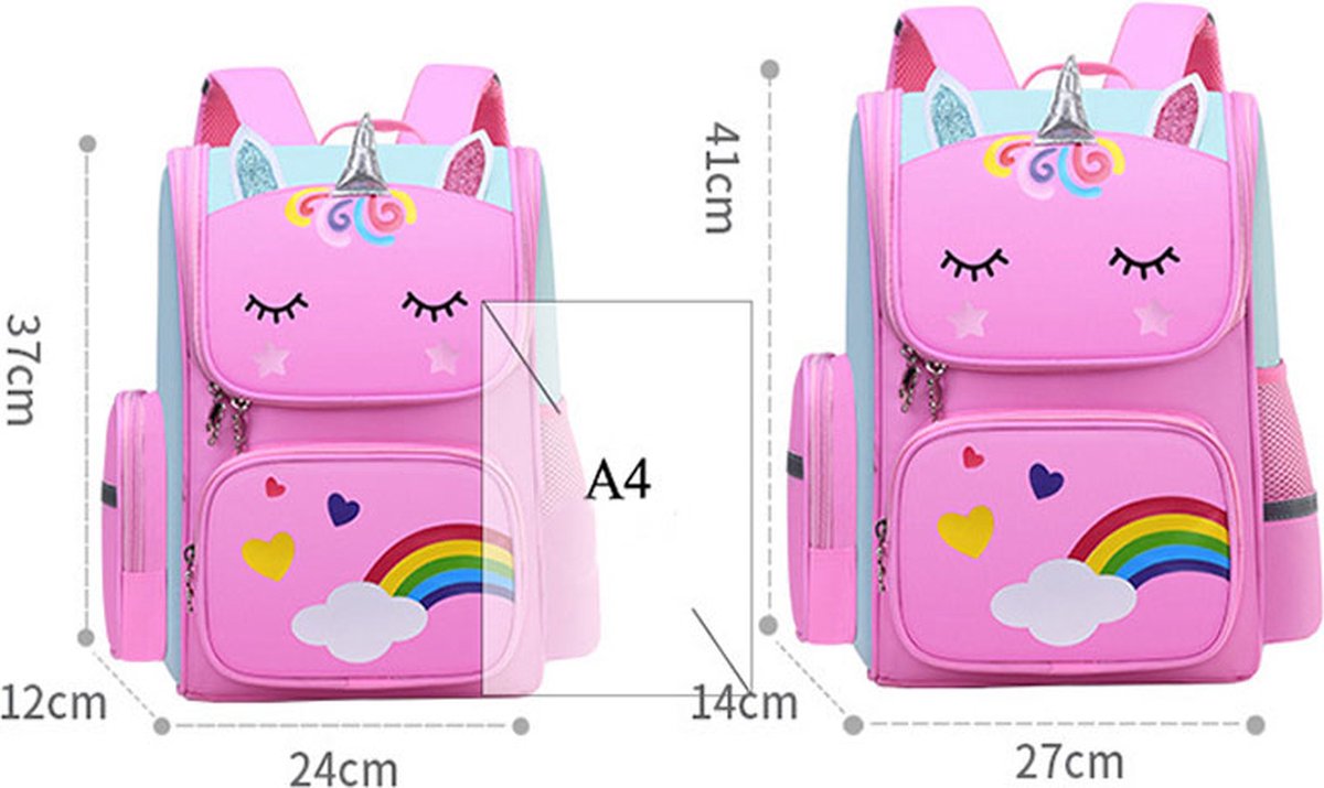 Unicorn Rugzak Roze