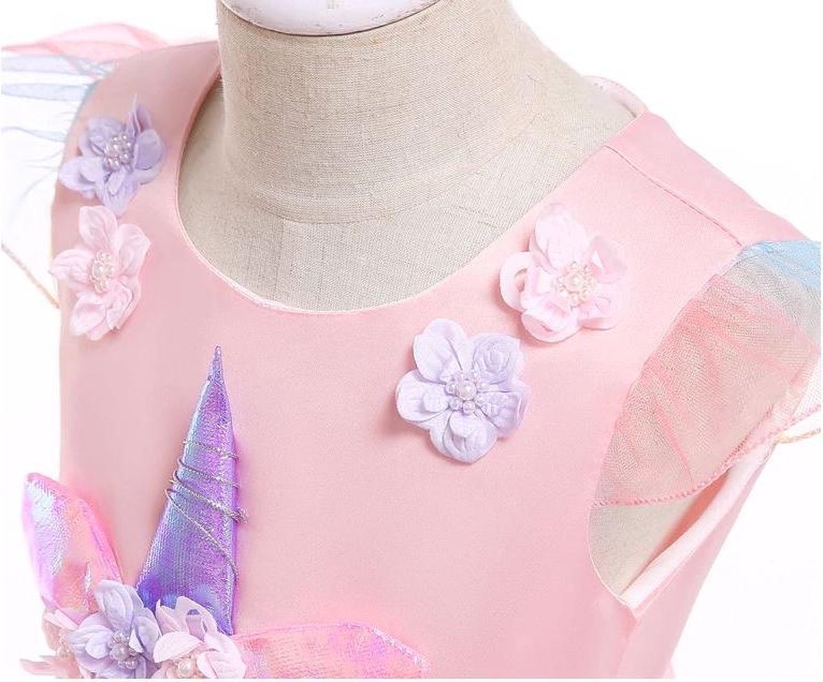 Roze Eenhoorn Verkleed Jurk