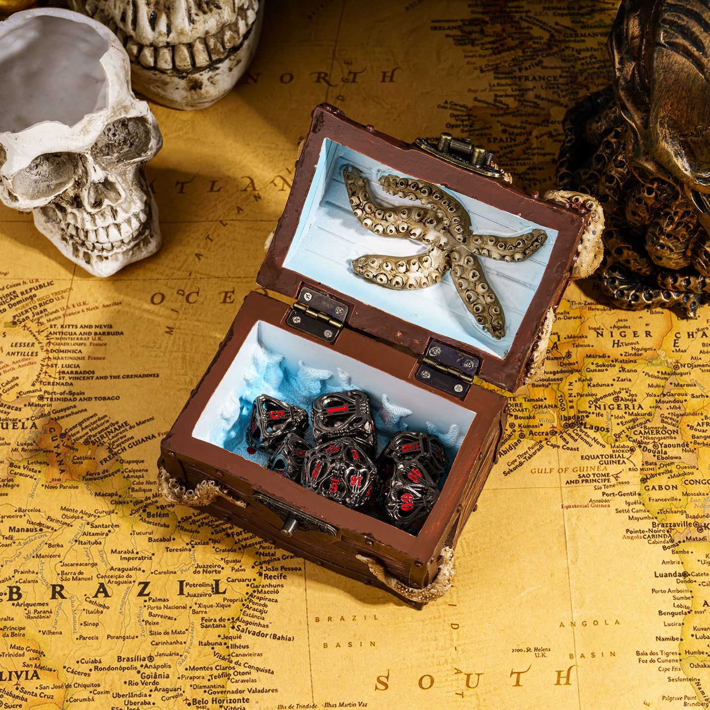 Octopus Dice Chest – Kraken’s Keep