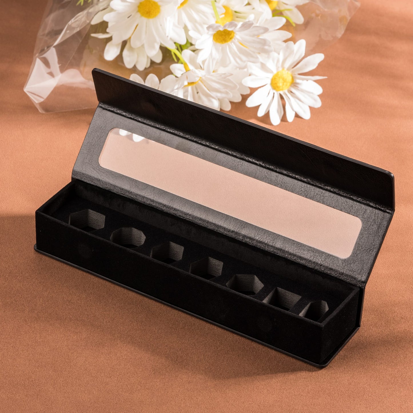 Dobbelstenen Display Box – met transparant venster