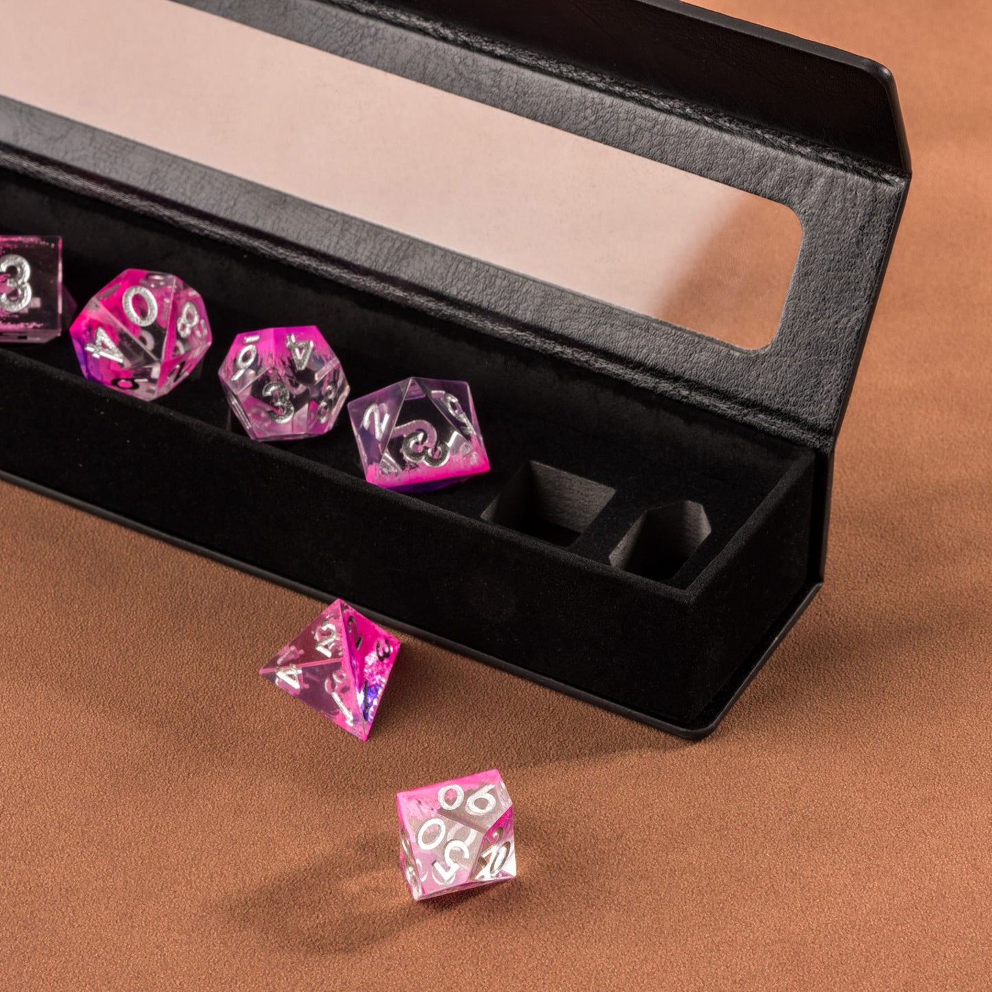 Dobbelstenen Display Box – met transparant venster