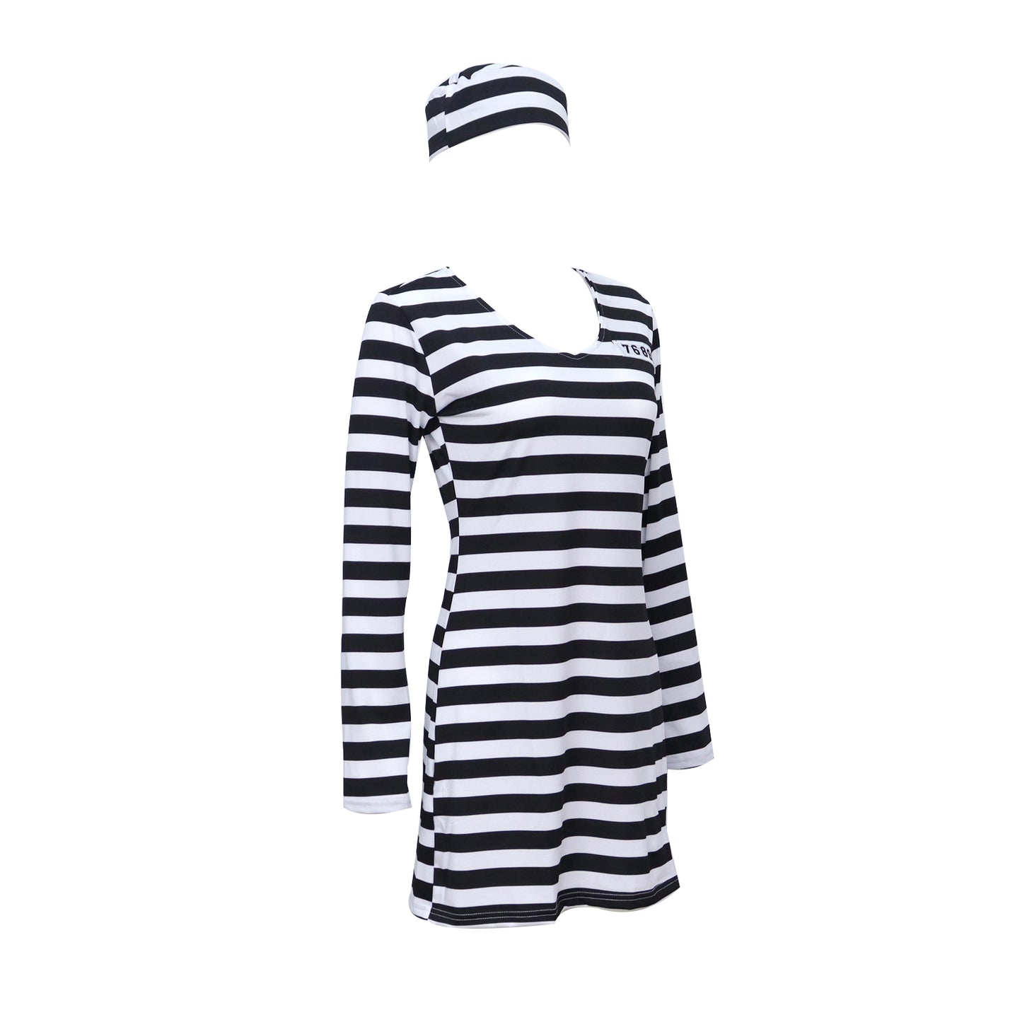 Boevenjurk Gestreept Jurk Volwassenen