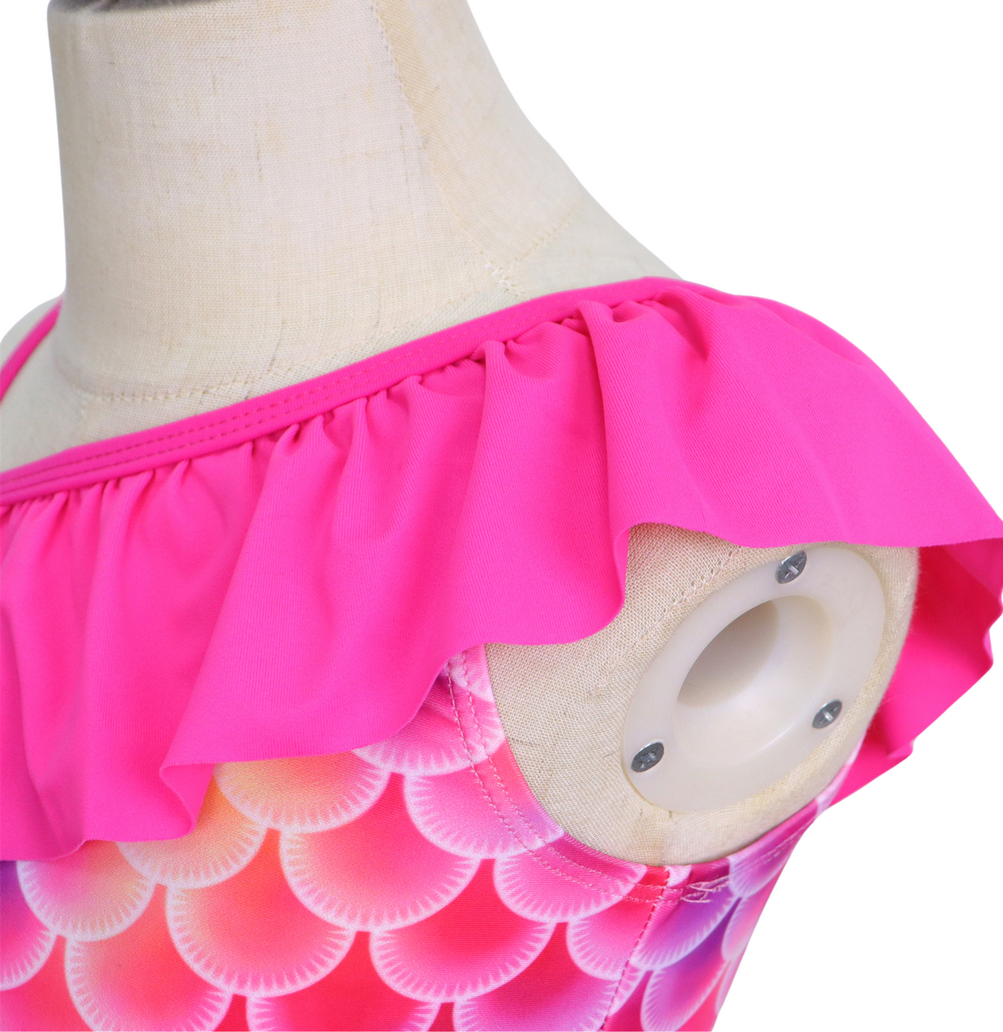 Mermaid Badpak Roze Meisjes