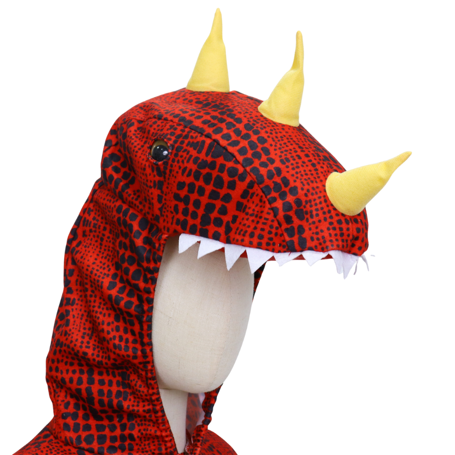Verkleedcape T-Rex Jongens