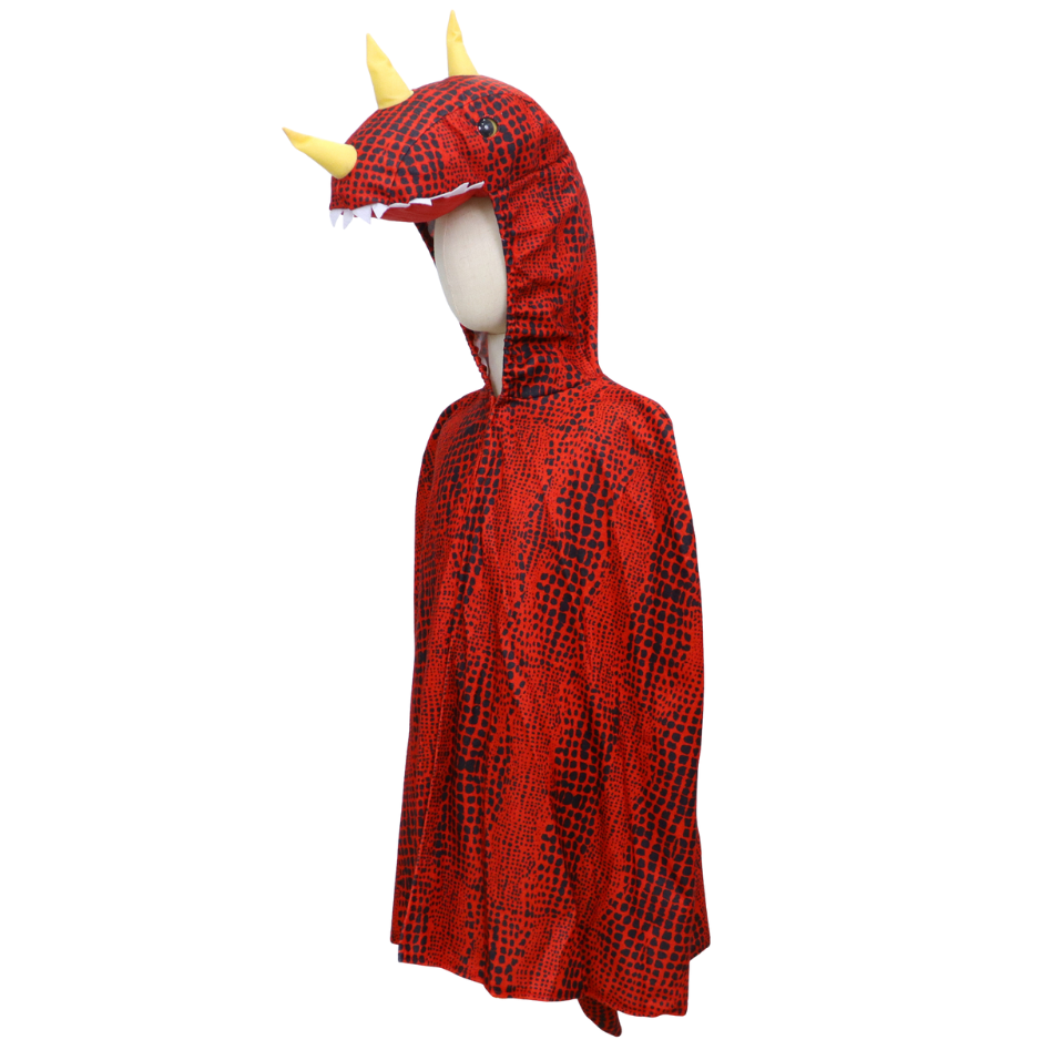 Verkleedcape T-Rex Jongens