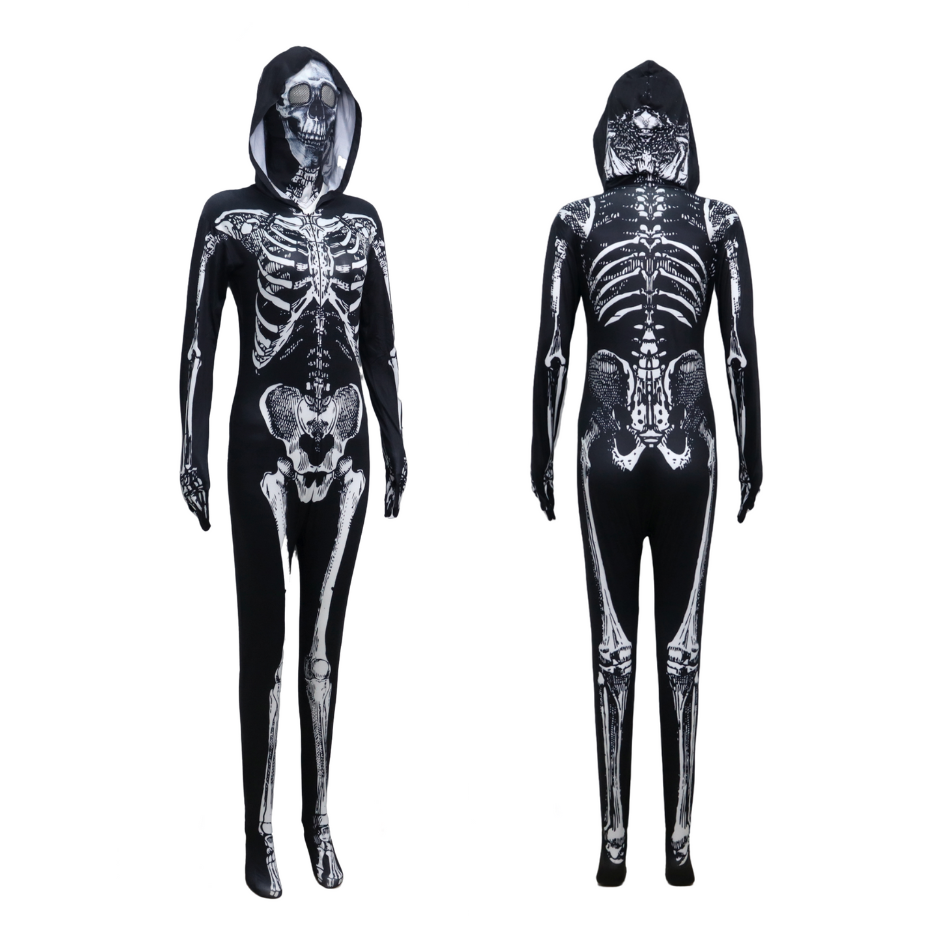 Verkleedpak Skelet Kinderen & Volwassenen