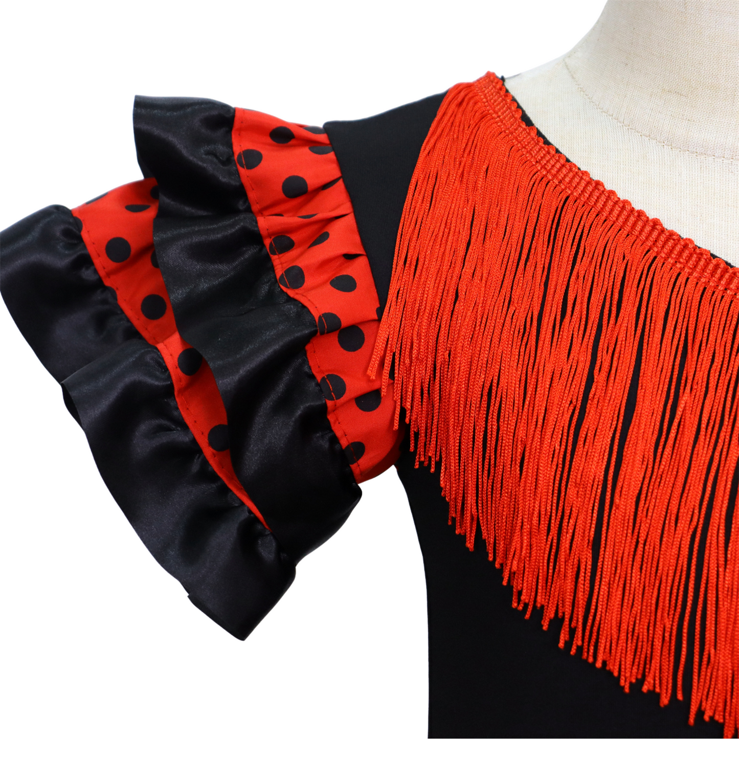 Spaanse Flamenco Verkleedjurk Meisjes