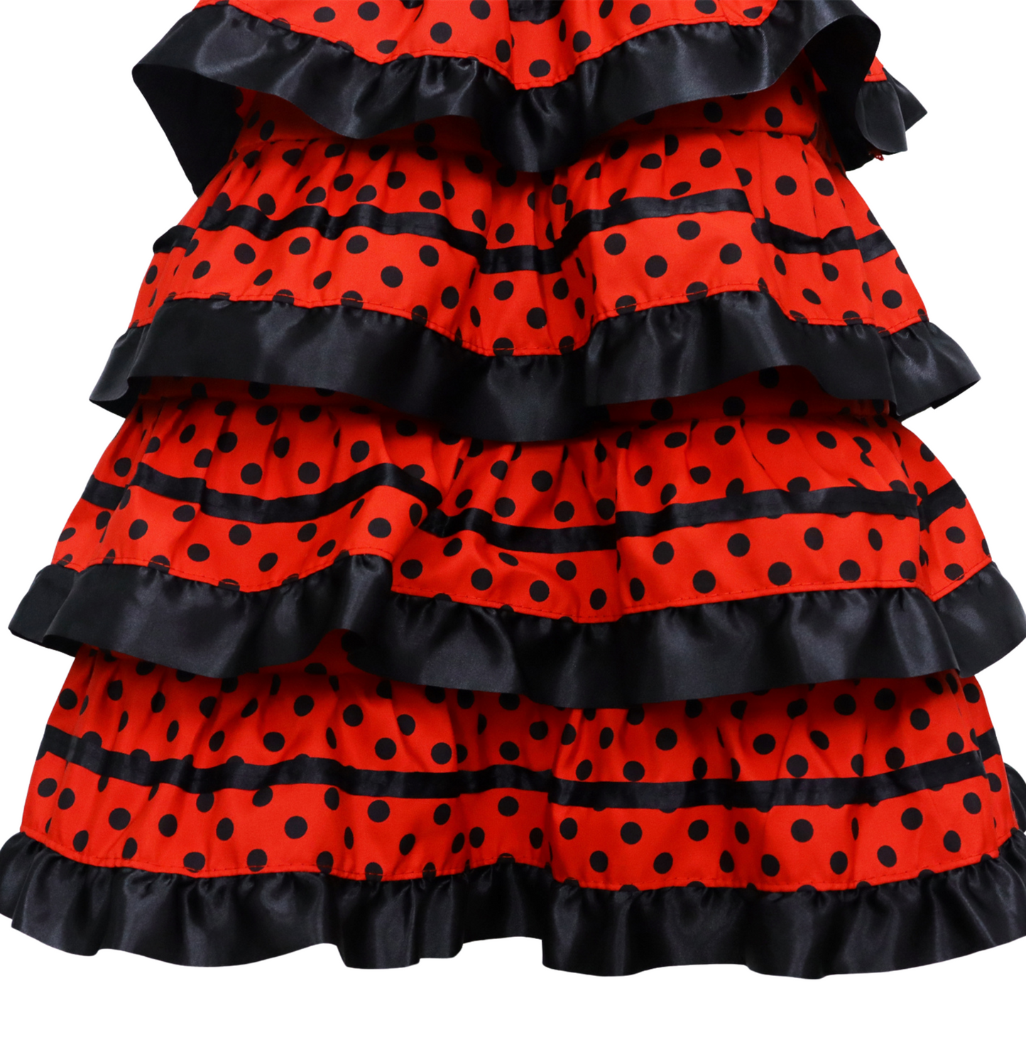 Spaanse Flamenco Verkleedjurk Meisjes