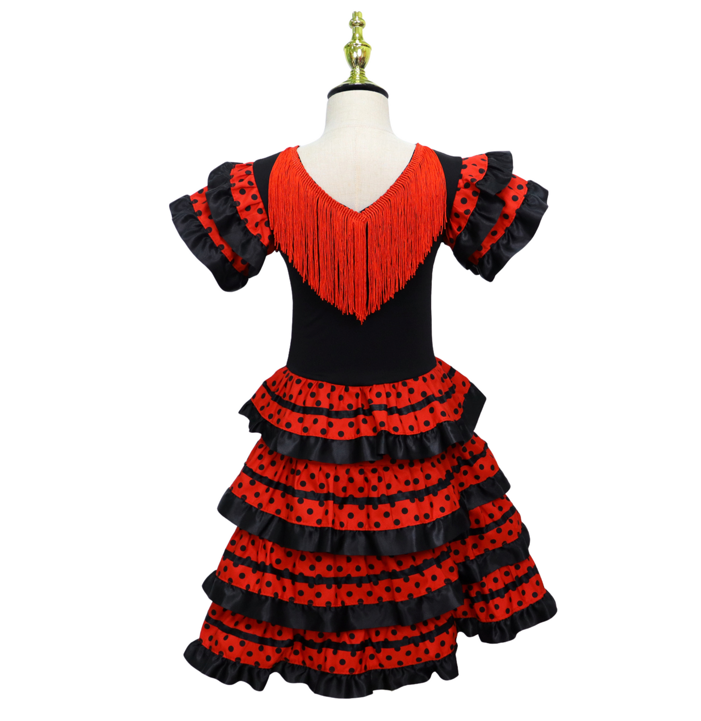 Spaanse Flamenco Verkleedjurk Meisjes