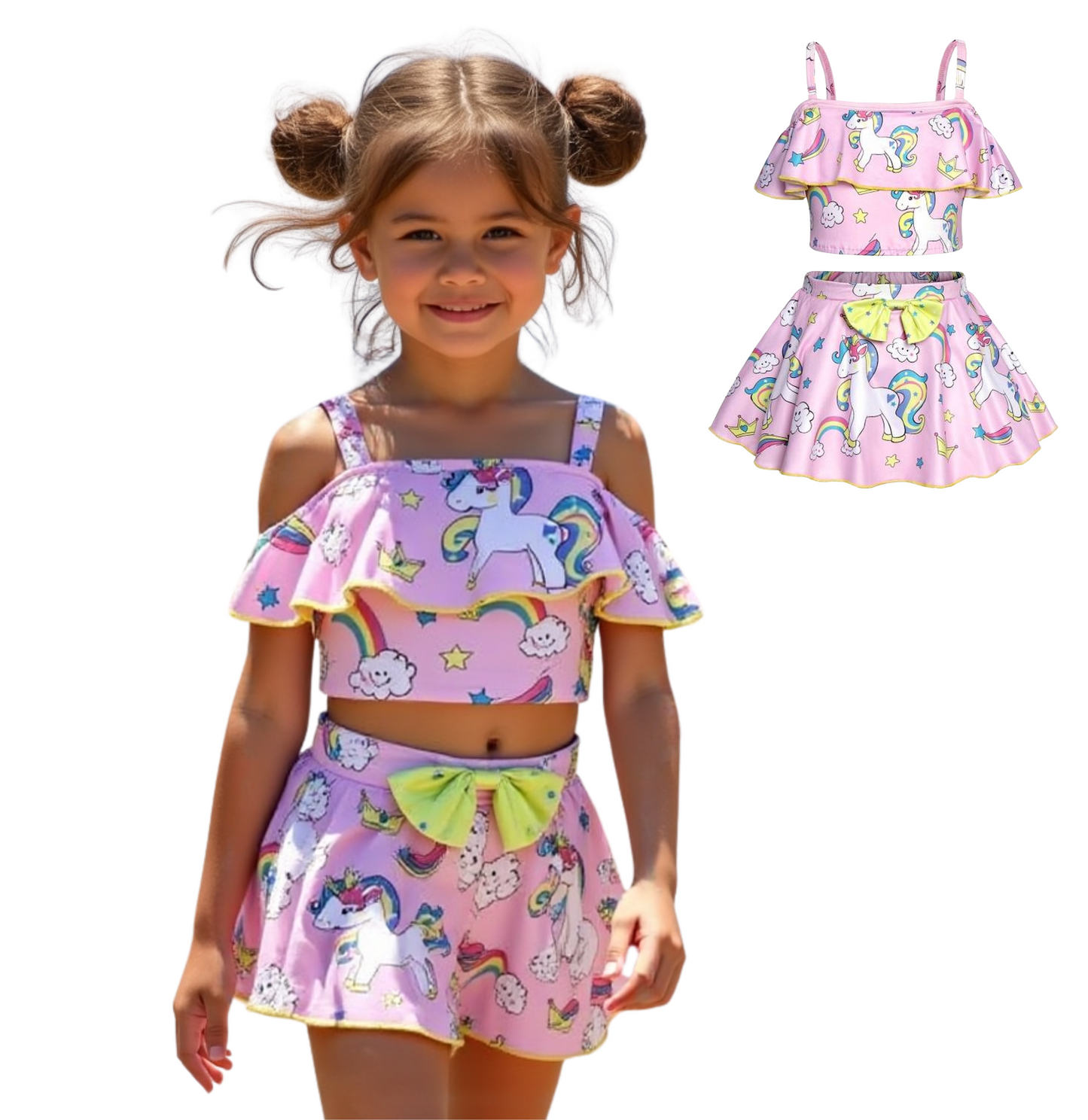Unicorn Bikini Roze Meisjes