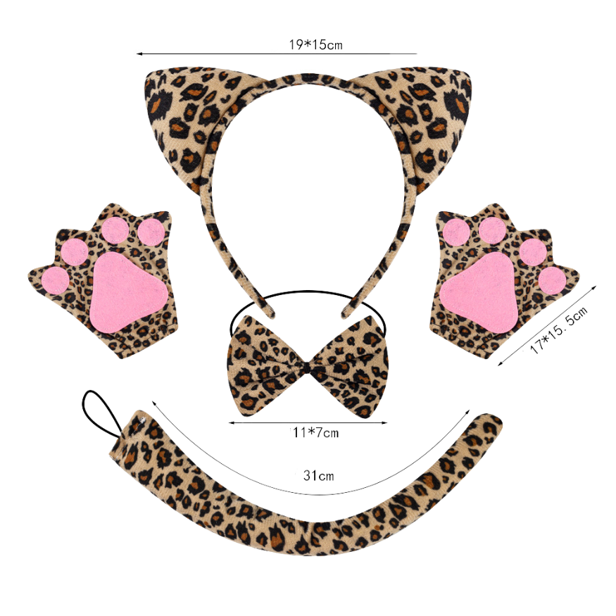 Panter Verkleed Accessoires