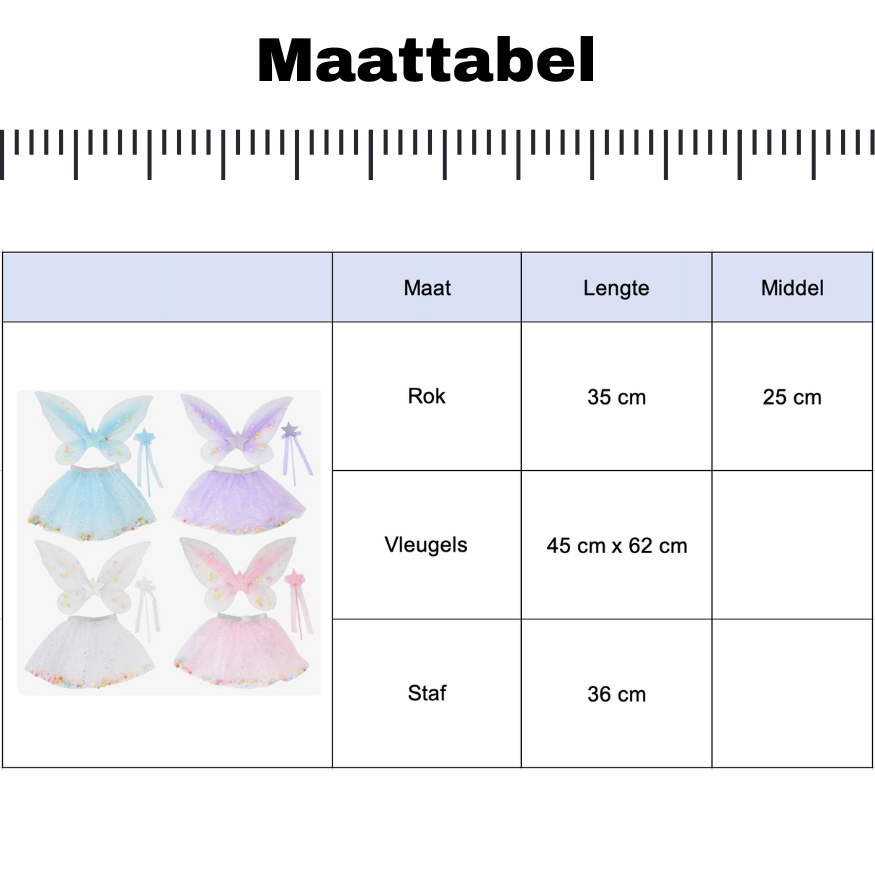 Tuin Vlinder Fee Verkleedset voor Meisjes Lila/Paars