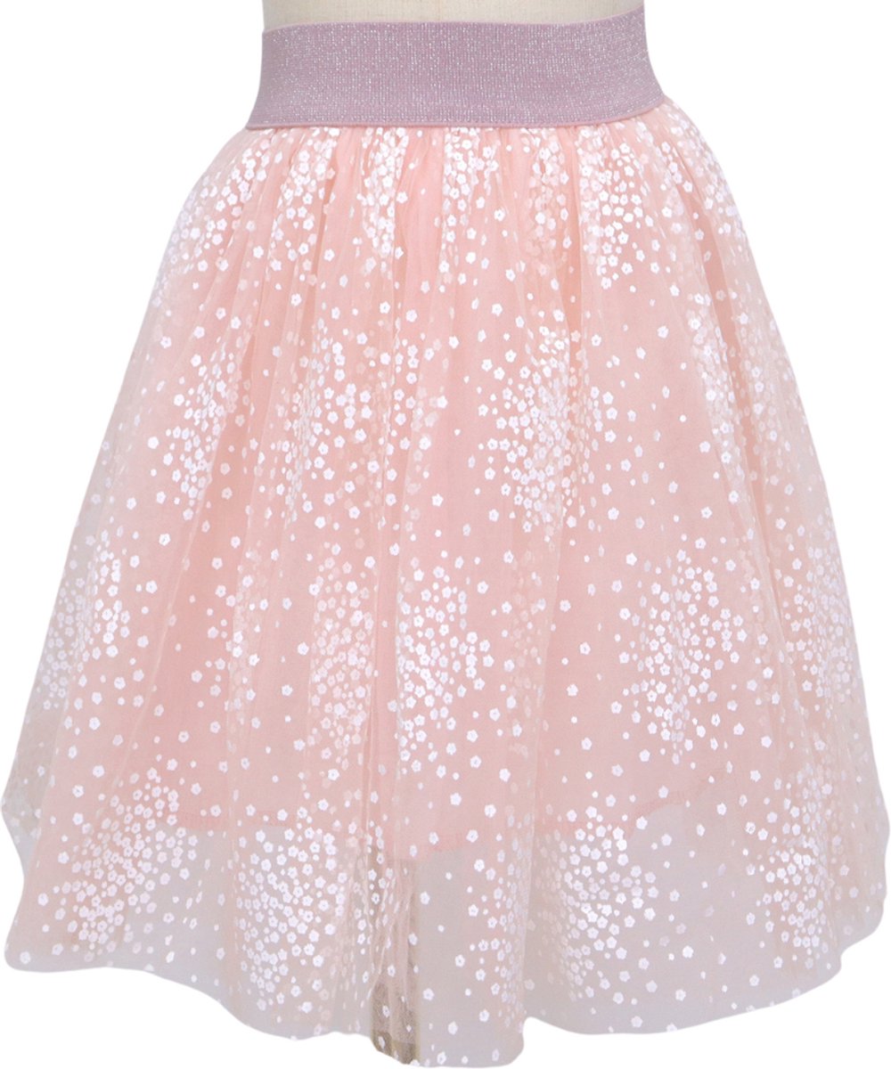 Zacht Roze Verkleedrok met Tule