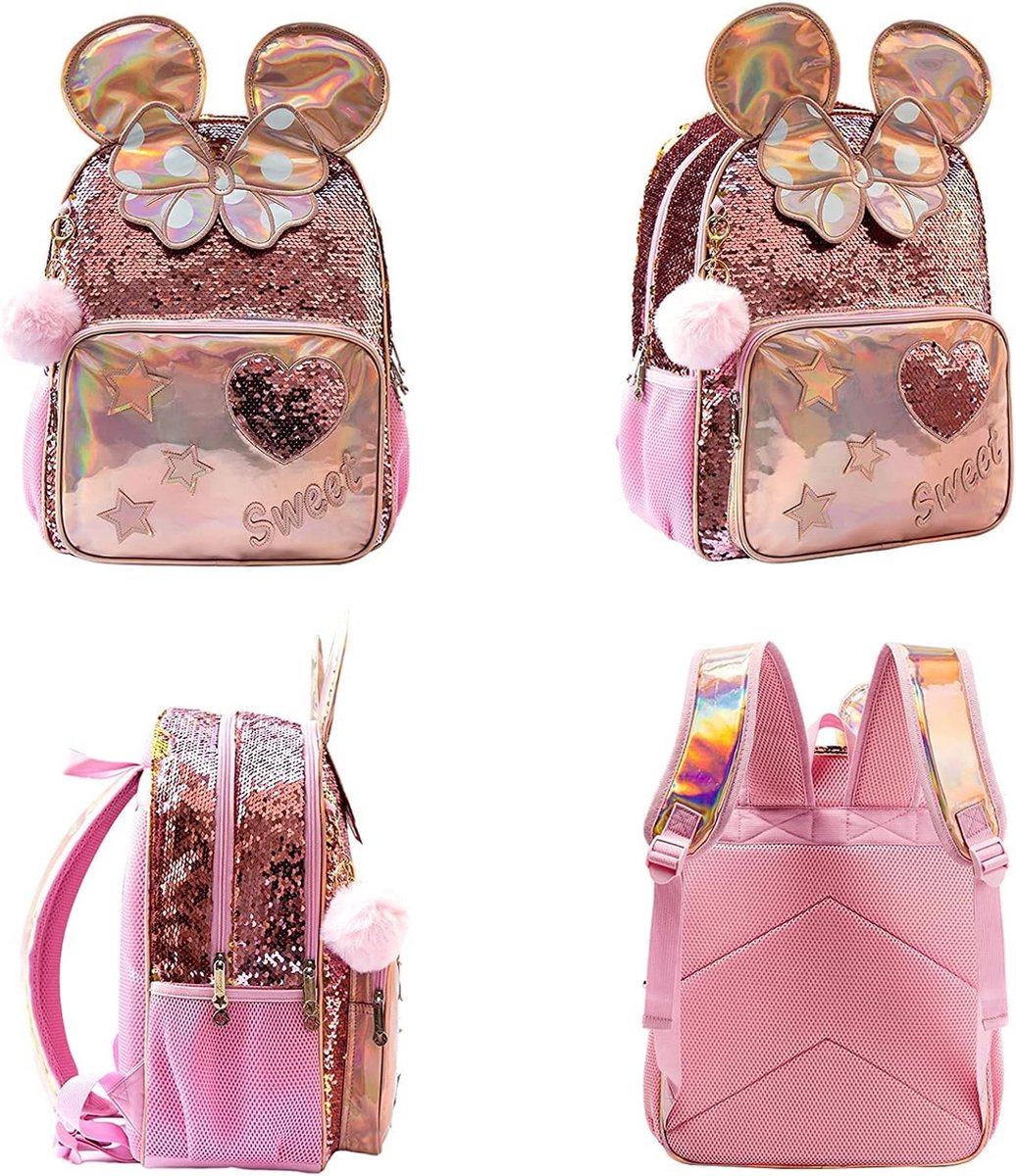 Minnie Oren Schooltas Pailletten