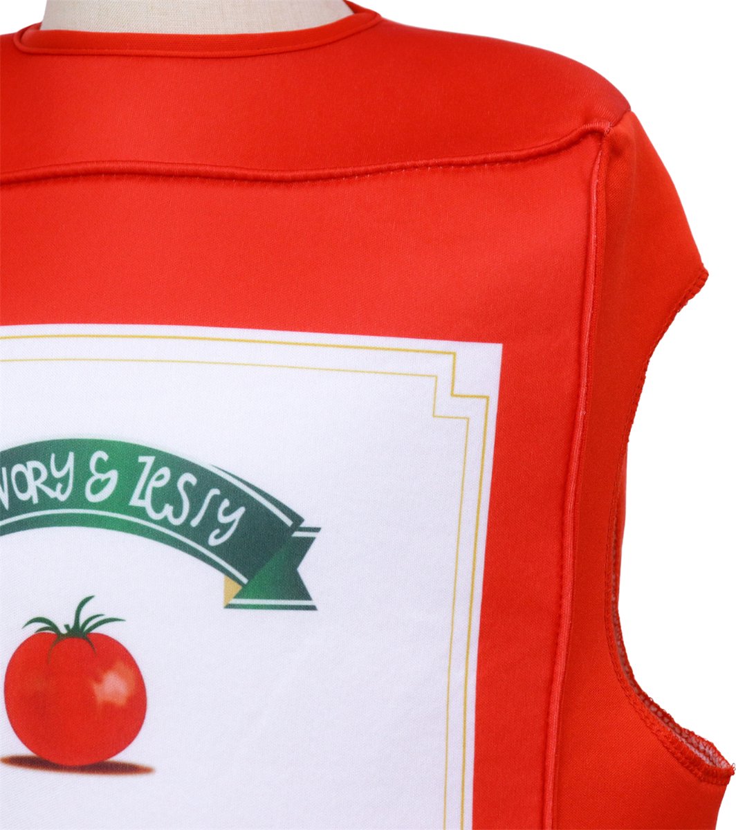 Verkleedpak Ketchup Fles voor Kinderen