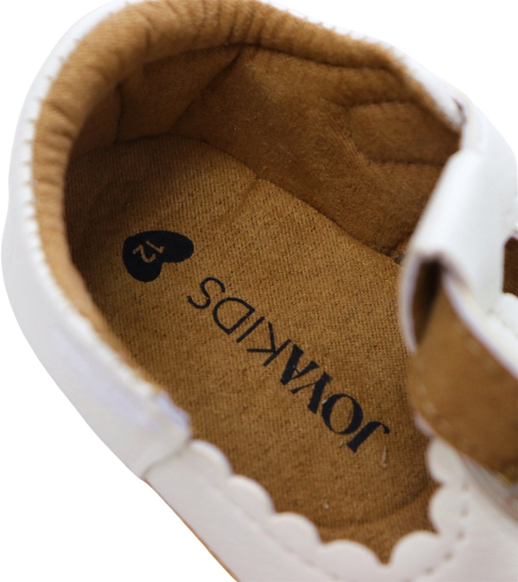 Baby Schoentjes Wit voor Baby's van 6 tot 18 maanden