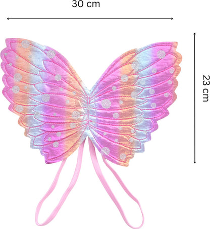 Regenboog tutu met Vleugels en Staf
