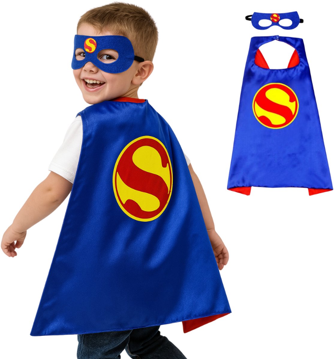 Superman Cape en Masker Set