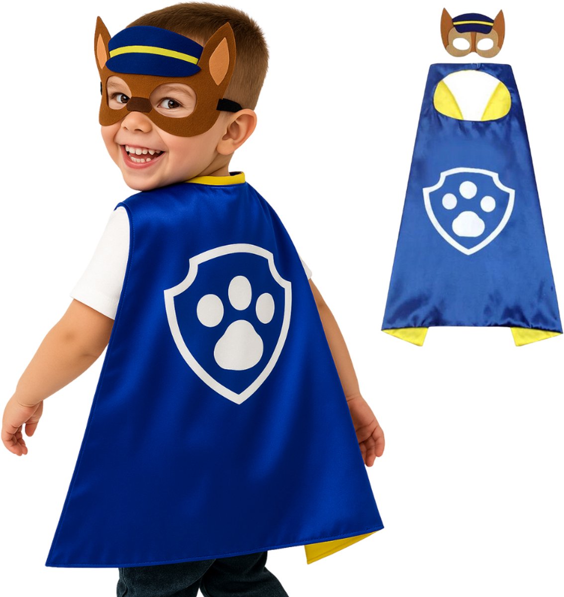 Chase Paw Patrol Cape en Masker Set