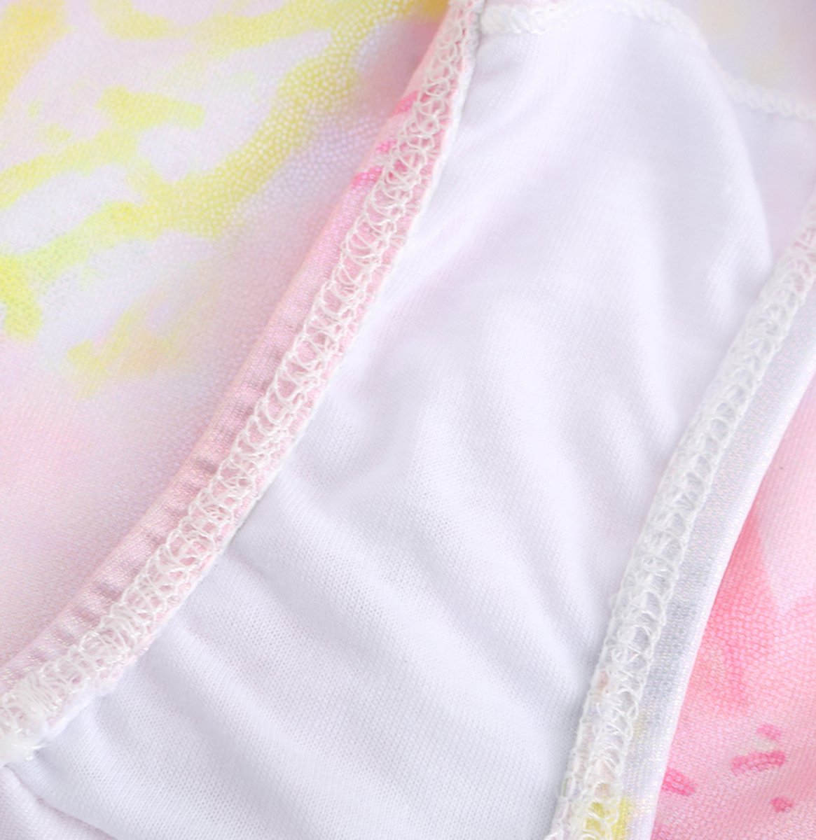 Turnpakje Meisjes zonder Mouwen met Broekje en Scrunchie Roze