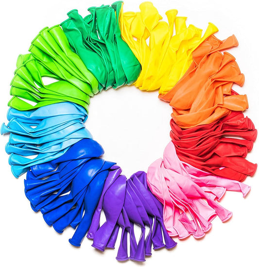 Gekleurde Latex Ballonnen 100 stuks