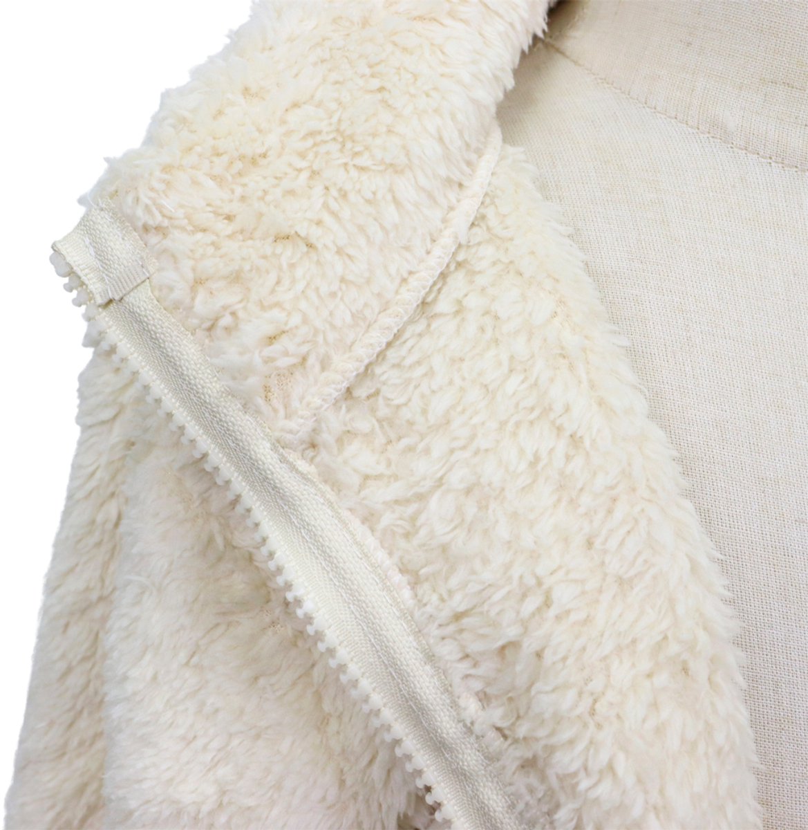 Teddy Fleece 2-delige Set Kinderen Crème