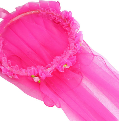 Tuin Vlinder Fee Verkleedset voor Meisjes Hard Roze