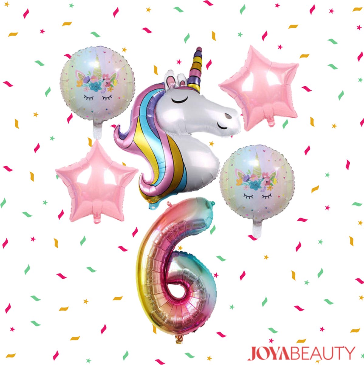 3 tot 7 jaar Unicorn Feestset