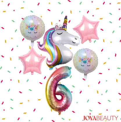3 tot 7 jaar Unicorn Feestset