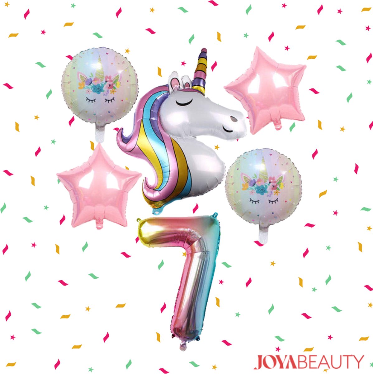 3 tot 7 jaar Unicorn Feestset