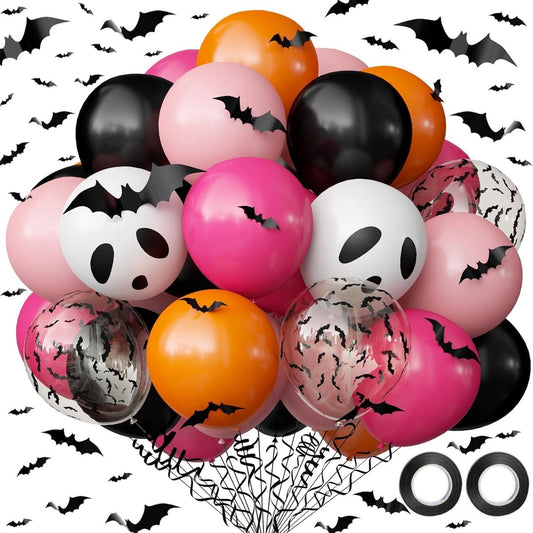 Joya Party® Halloween Ballonnen Versier Set 60-delig Feestset