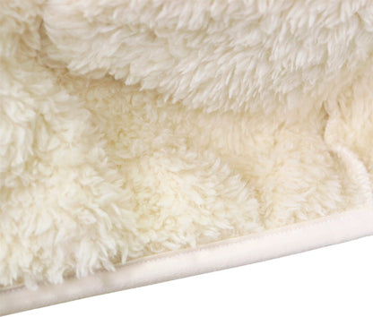 Teddy Fleece 2-delige Set Kinderen Crème