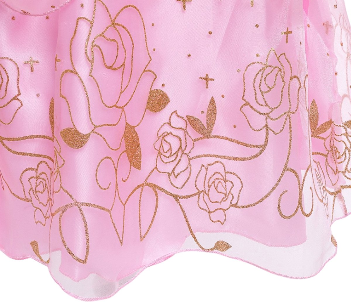 Luxe Prinsessenjurk Lichtroze met 11-delige Accessoires