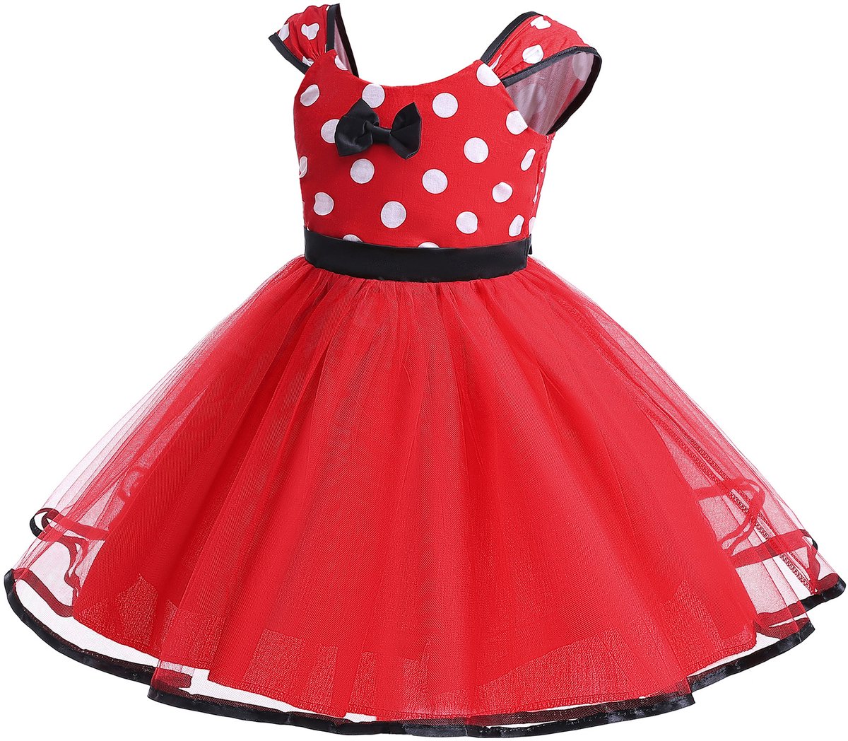 Minnie Mouse Prinsessenjurk meisje met Haarband met Oren