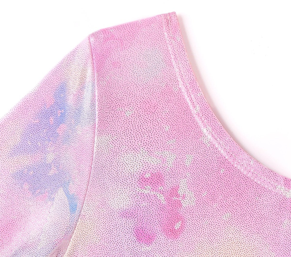 Turnpakje Meisjes met Lange Mouwen Vlinder Motief met Scrunchie