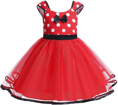 Minnie Mouse Prinsessenjurk meisje met Haarband met Oren