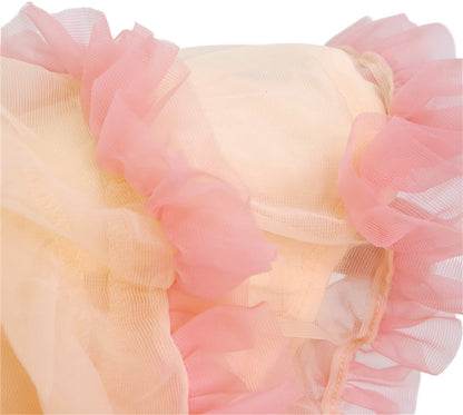 Zalm Licht Roze Verkleedrok met Tule