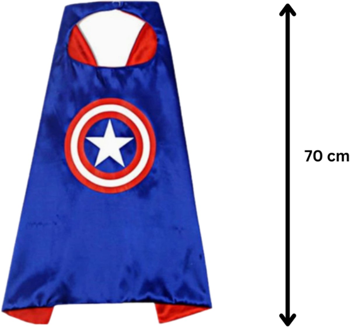 Captain America Superheld Cape en Masker Set