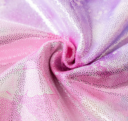 Turnpakje Meisjes met Lange Mouwen Vlinder Motief met Scrunchie