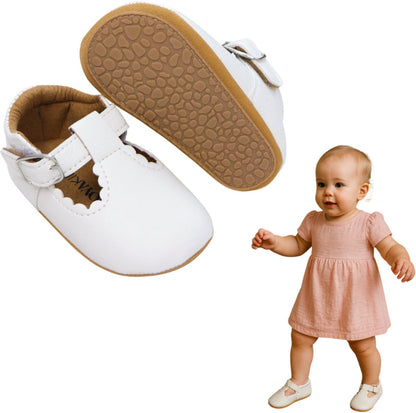Baby Schoentjes Wit voor Baby's van 6 tot 18 maanden