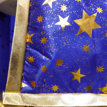 Tovenaars Cape en Hoed Blauw