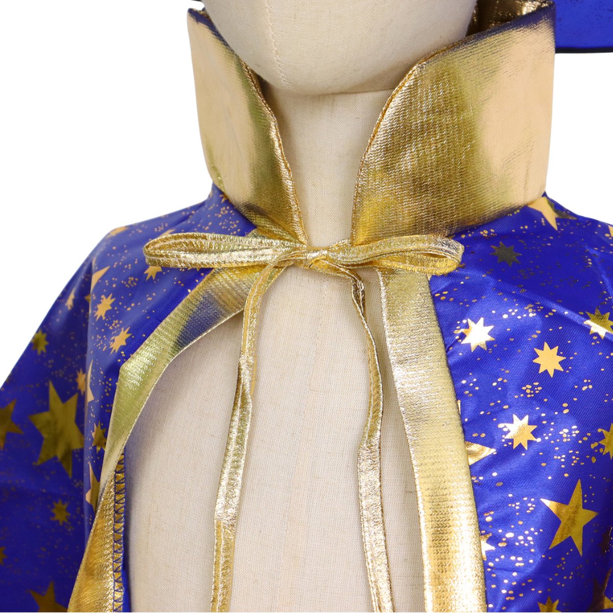 Tovenaars Cape en Hoed Blauw