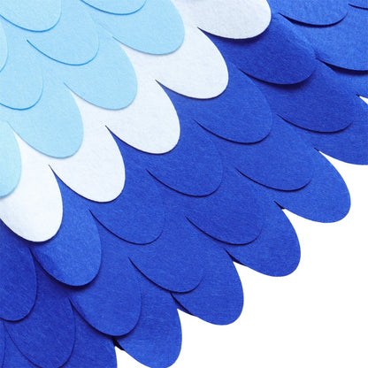 Vogel Verkleedcape en Masker Blauw