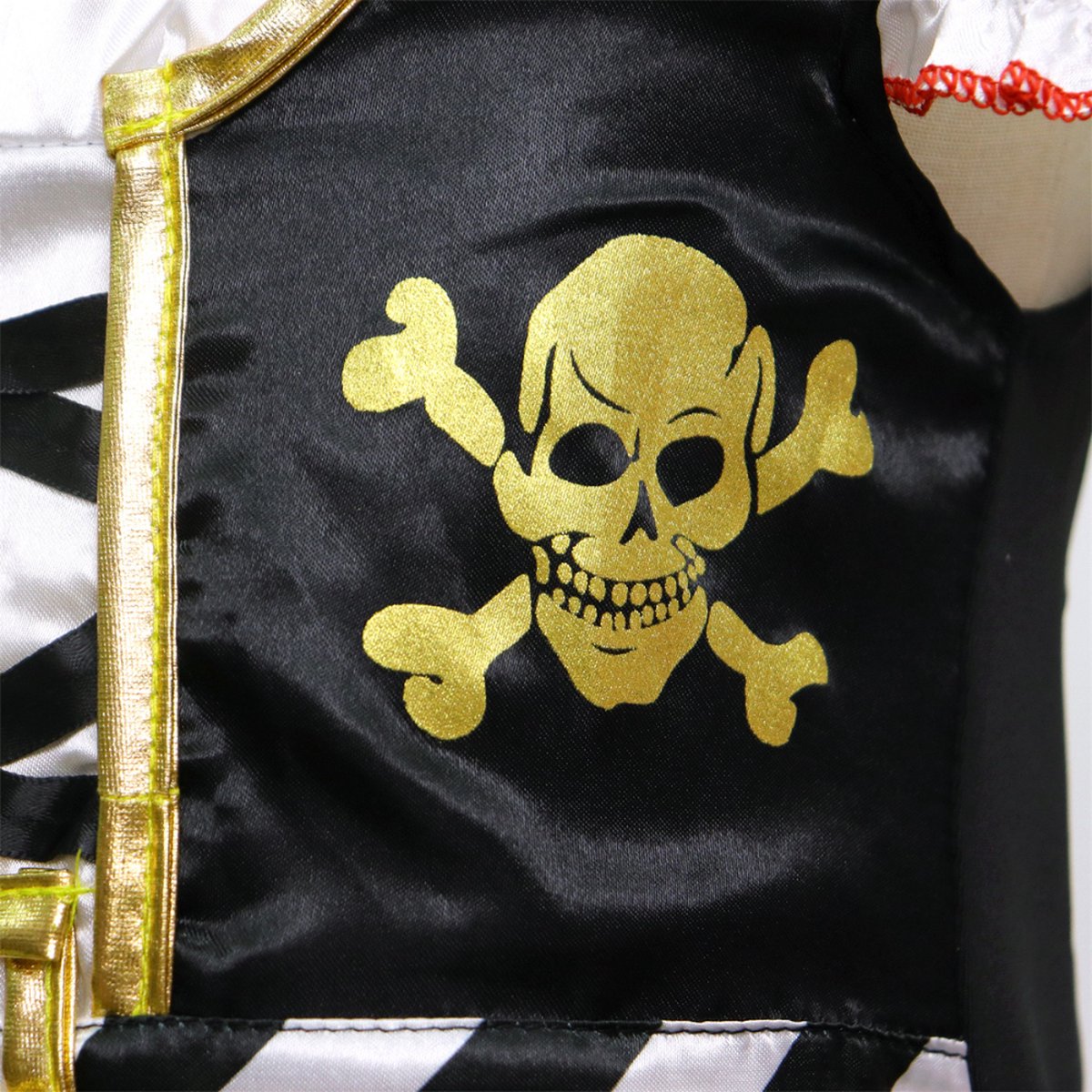 Piraten Verkleedjurk met Accessoires Set Meisje
